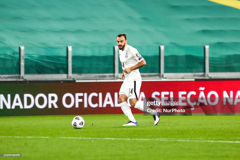 Elvin Badalov of Azerbaijan during the FIFA World Cup European... News Photo - Getty Images