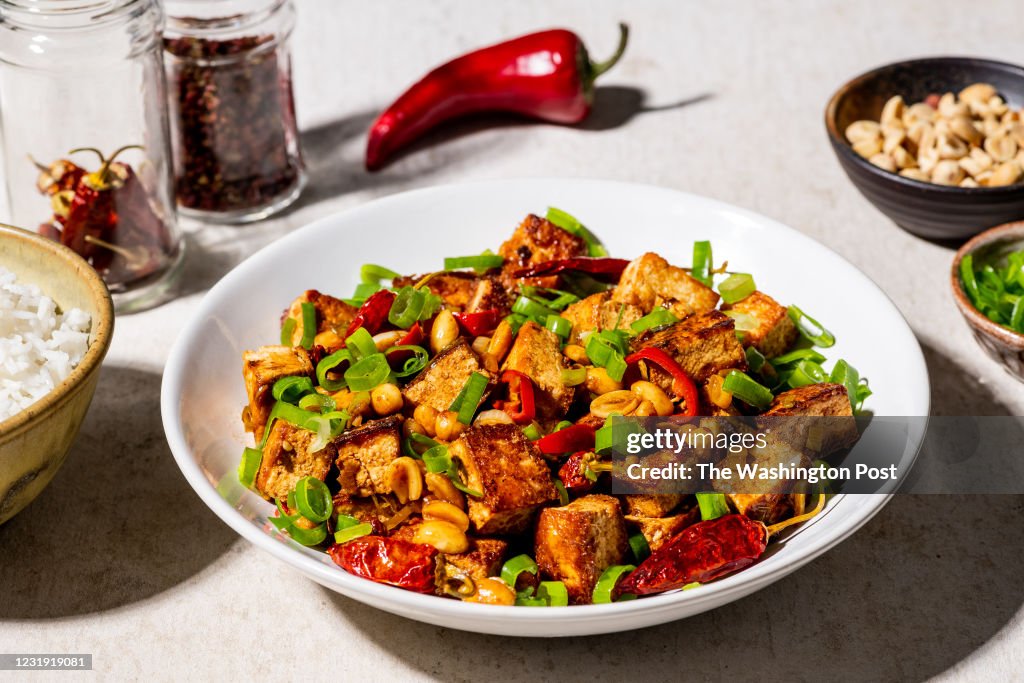 Kung Pao Tofu for the Weeknight Veg column in Voraciously...