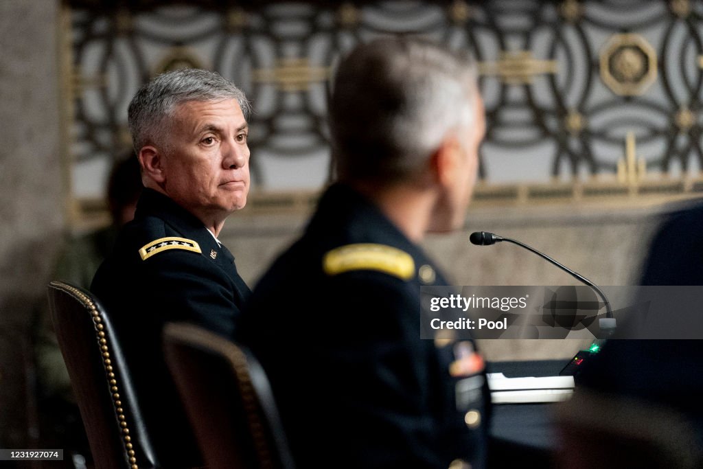 Senate Commander U.S. Cyber Command Commander, National Security Agency Director and ...