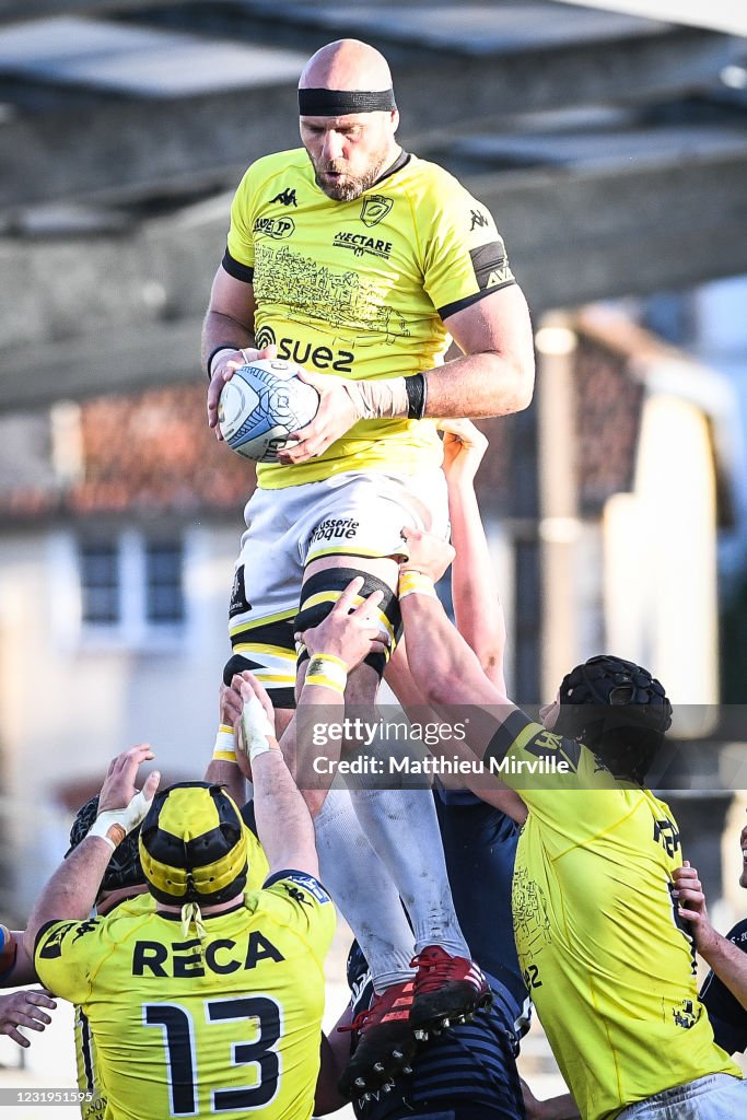 Madison Rynard Rynard LANDMAN of Carcassonne during the Pro D2 match between Vannes ...