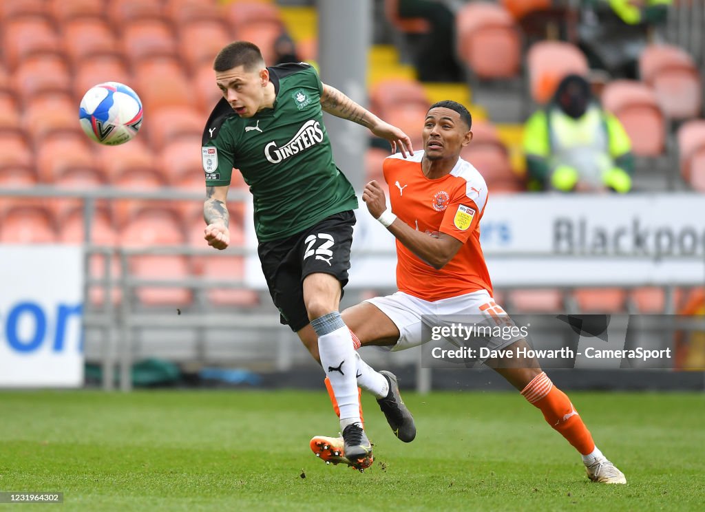 Blackpool v Plymouth Argyle - Sky Bet League One