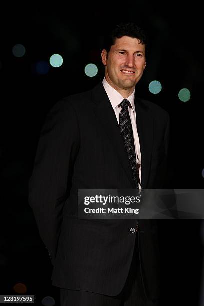 John Eales attends the 2011 John Eales Medal at Luna Park's Big Top on September 1, 2011 in Sydney, Australia.