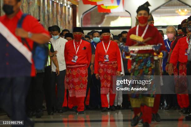 Ahmad Zahid bin Hamidi , President of United Malay National Organization arrives at the UMNO General Assembly at the World Trade Center , Kuala...