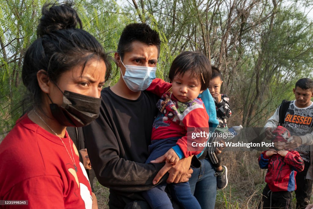 Immigrants are crossing the US Mexico border in large numbers