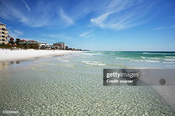 destiny beachscape - destin stock pictures, royalty-free photos & images