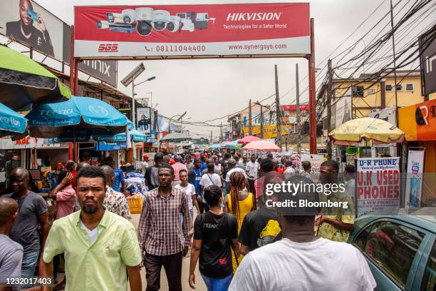 Computer Village Shops 18 List Of Villages In Lagos State Stock Photos, High-Res Pictures, and ...