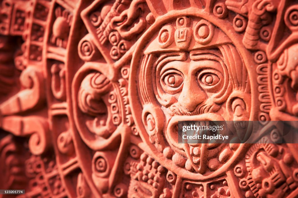 Aztec calendar Stone of the Sun