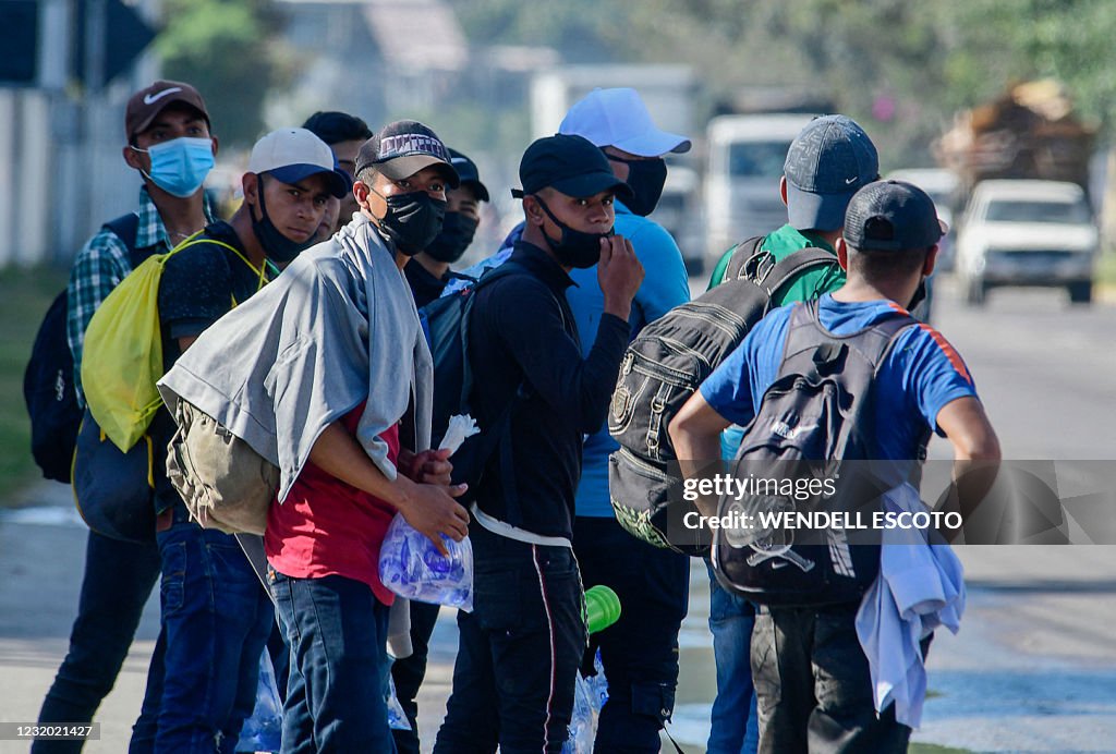 HONDURAS-GUATEMALA-US-MIGRATION-CARAVAN