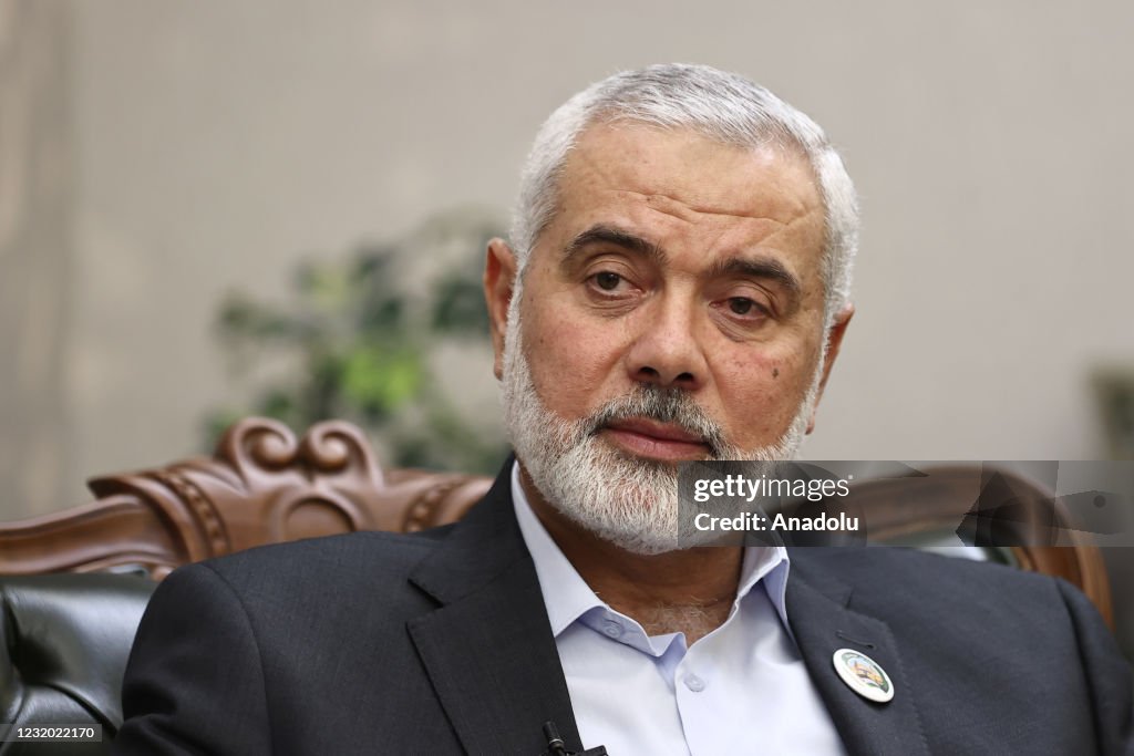 Chairman of Hamas Political Bureau Ismail Haniyeh in Istanbul