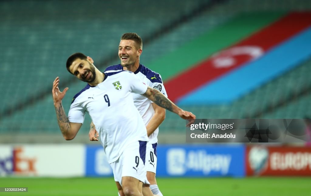 Azerbaijan v Serbia - FIFA World Cup Qatar 2022âââââââ