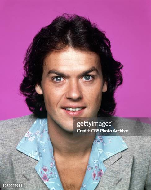 Pictured is actor, Michael Keaton in the CBS television comedy, WORKING STIFFS. September 15, 1979.