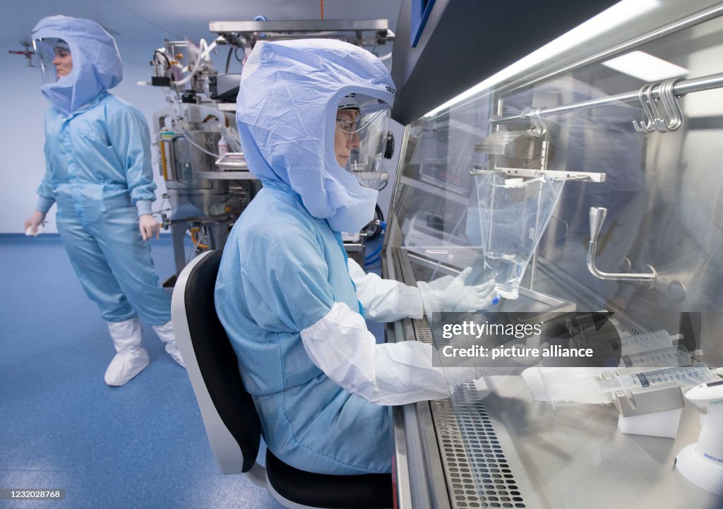 Biontech Marburg - Production of the Corona vaccine