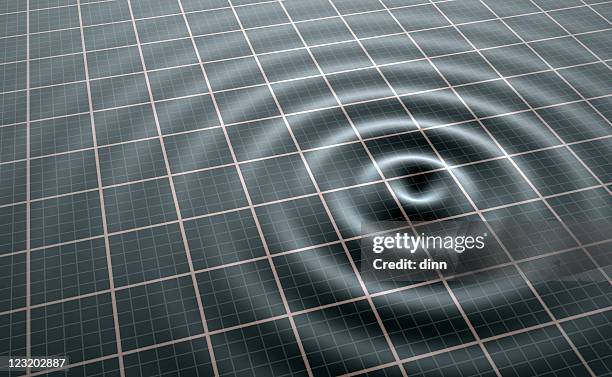 wireless wave broadcast visualization - radar circle stock pictures, royalty-free photos & images