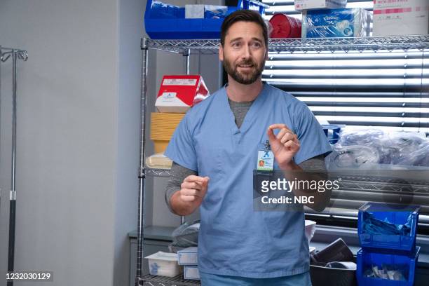 Why Not Yesterday" Episode 306 -- Pictured: Ryan Eggold as Dr. Max Goodwin --