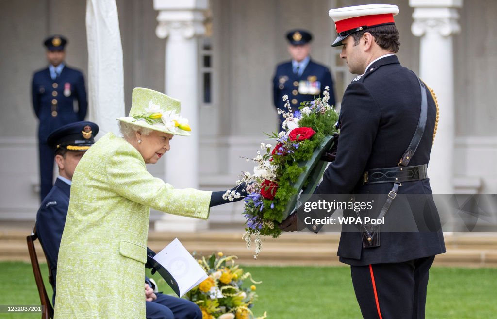 Queen Elizabeth II Visits The Royal Australian Air Force Memorial