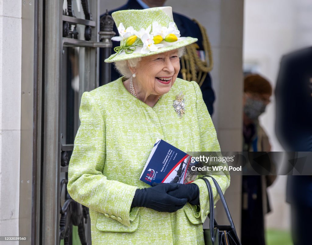Queen Elizabeth II Visits The Royal Australian Air Force Memorial
