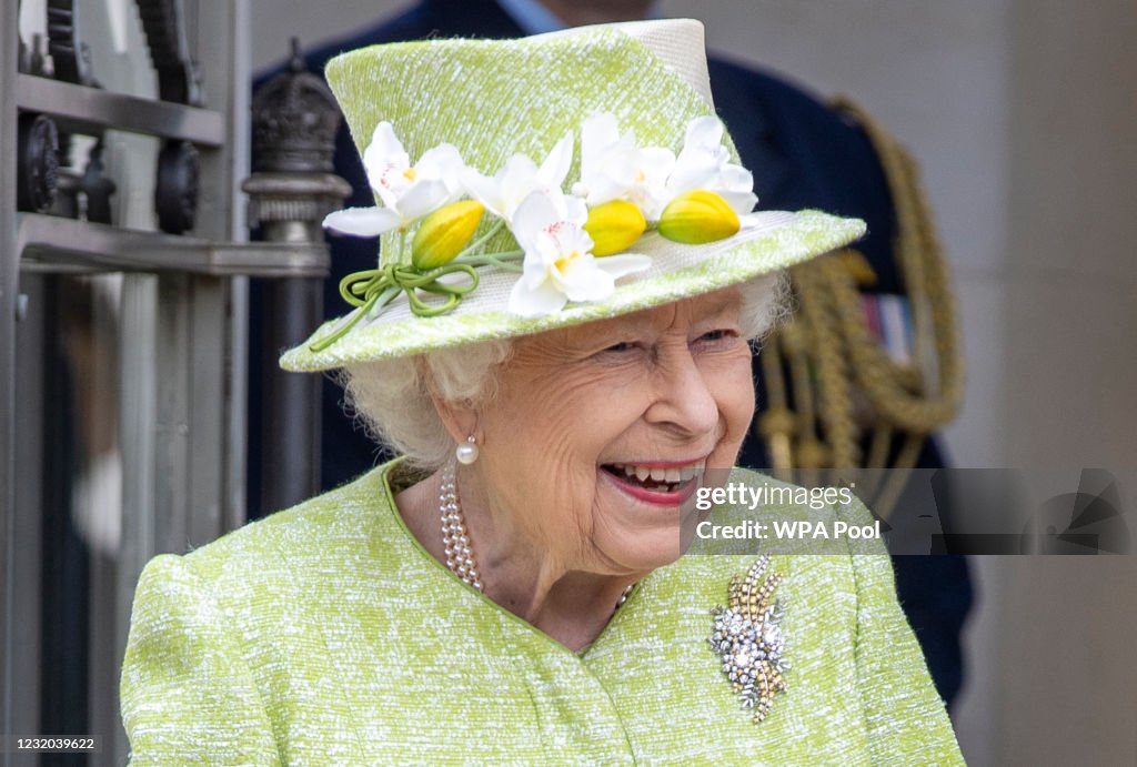 Queen Elizabeth II Visits The Royal Australian Air Force Memorial