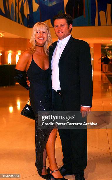 Donna Fowkes and Peter Phelps attend the Sony Foundation True Colours Ball at the Westin Hotel on November 24, 2001 in Sydney, Australia. The annual...