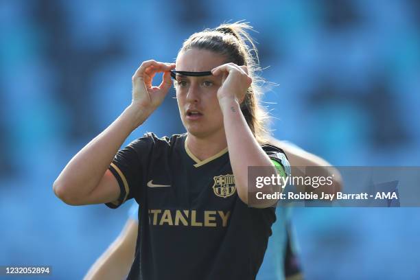 Alexia Putellas of FC Barcelona Femenino during the Second Leg of the UEFA Women's Champions League Quarter Final match between Manchester City Women...