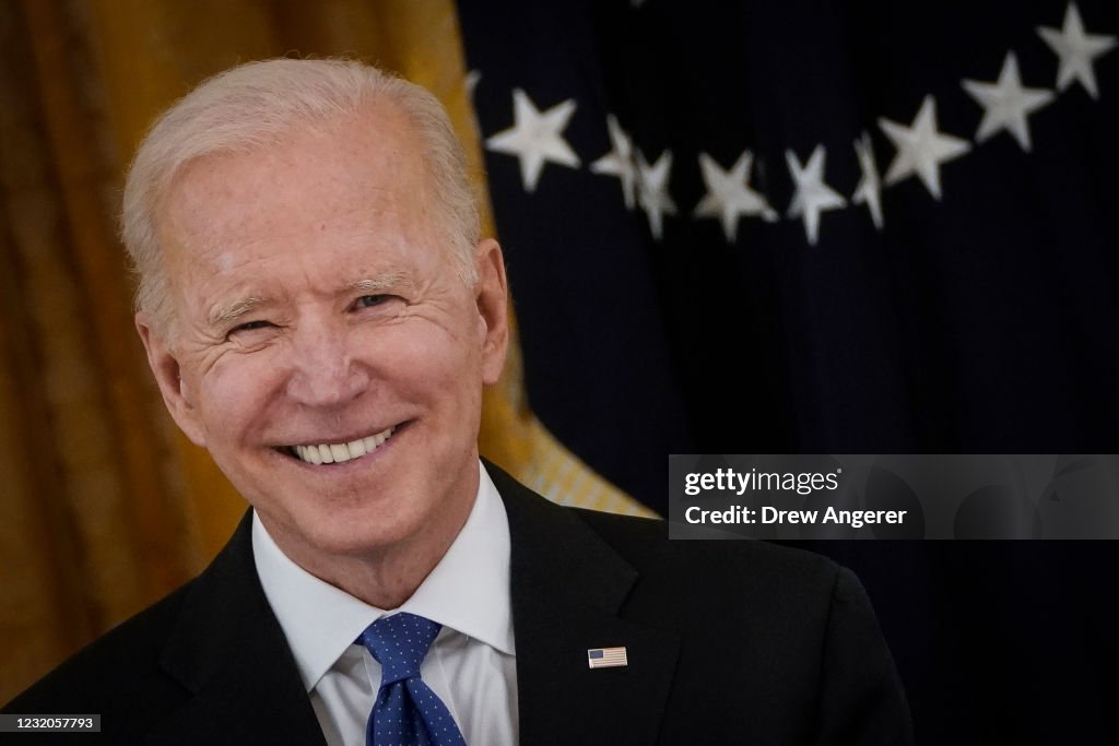 Joe Biden Holds First Cabinet Meeting Of Presidency