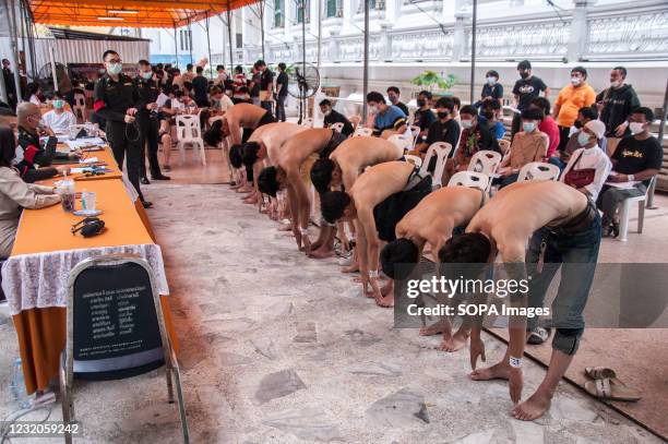 Masked Conscript 21 Annual Physical Exam Mask Stock Photos, High-Res Pictures, and ...