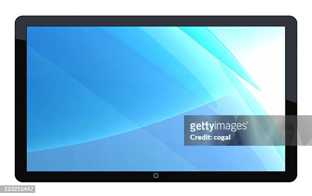 lcd-fernseher - monitor flat screen stock-fotos und bilder
