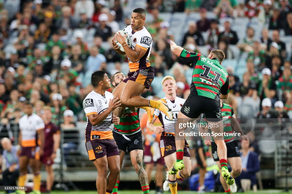 RUGBY: APR 08 NRL Rd 5 - Rabbitohs v Broncos