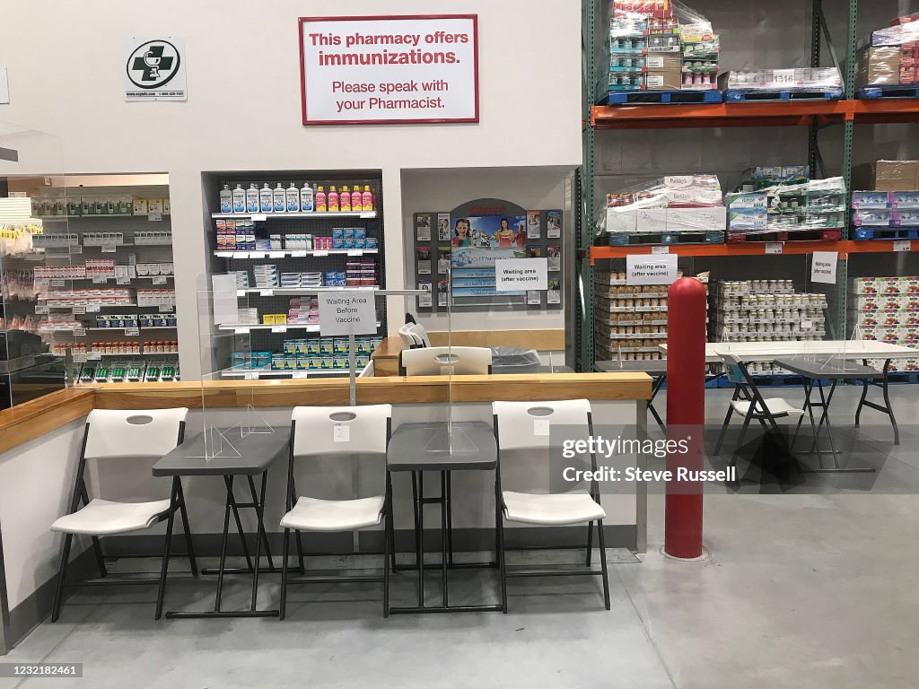 Big box stores like Costco are open but cannot sell non-essential items. Ontario tightens restrictions to slow the spread of the COVID-19 pandemic