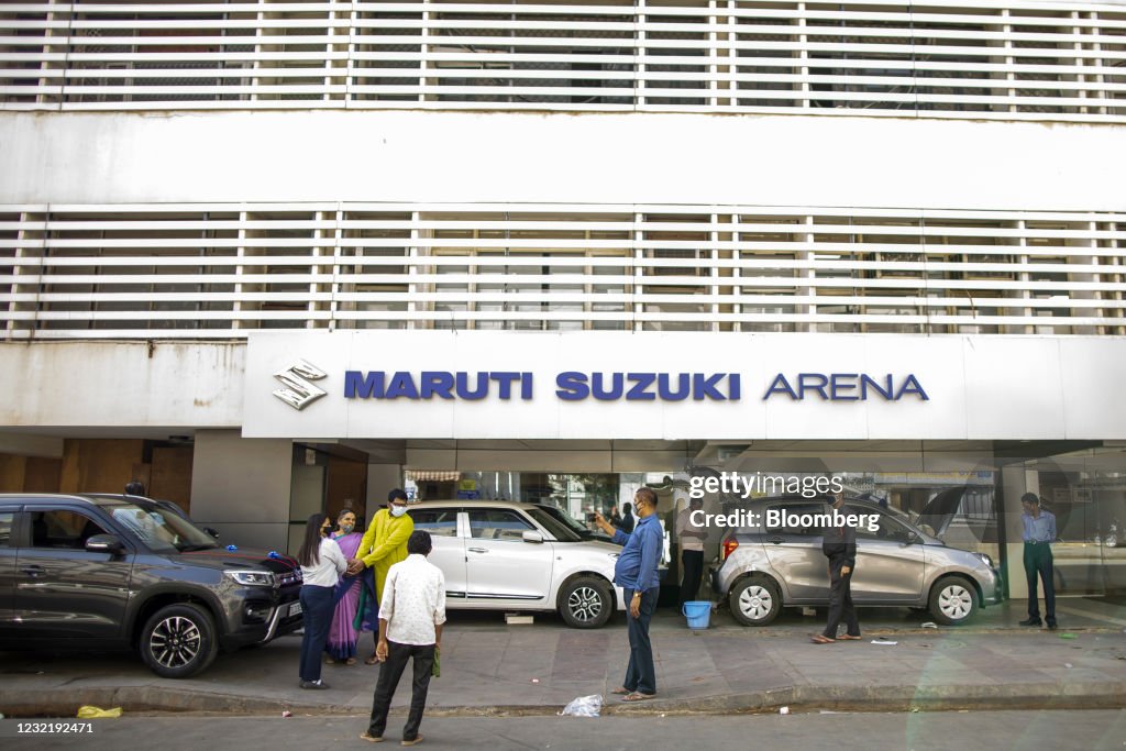 Maruti Suzuki Showrooms Ahead of Car Sales Data