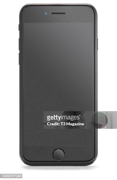 Apple iPhone SE smartphone, taken on May 7, 2020.