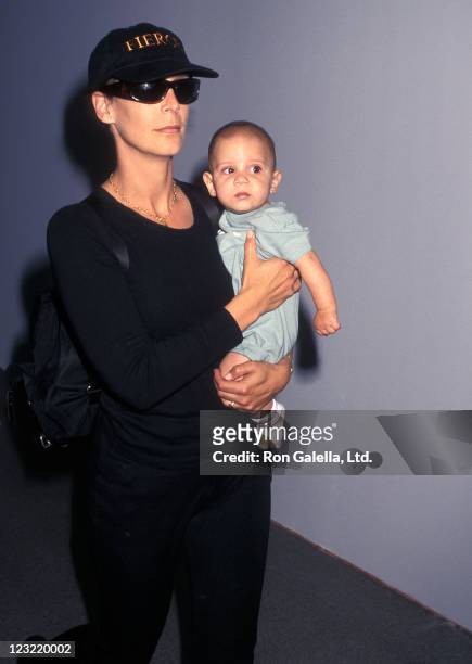 34 Jamie Lee Curtis And Son Arriving At Los Angeles International Airport  From New Photos and Premium High Res Pictures - Getty Images
