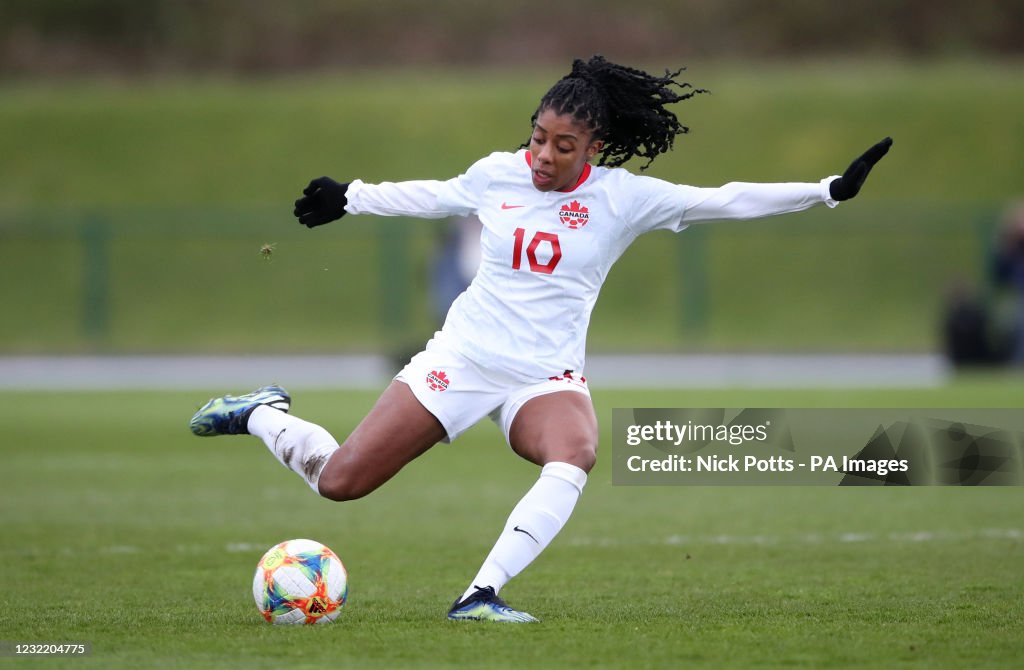 Wales v Canada - Women's International Friendly - Leckwith Stadium