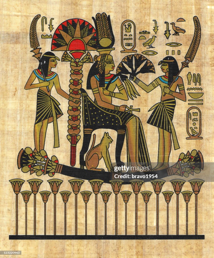 Ancient Egyptian papyrus
