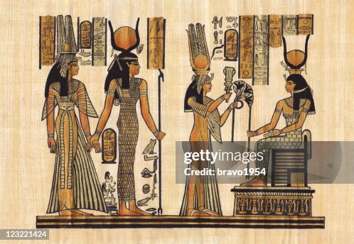 297 foto e immagini di Egyptian Papyrus Art - Getty Images