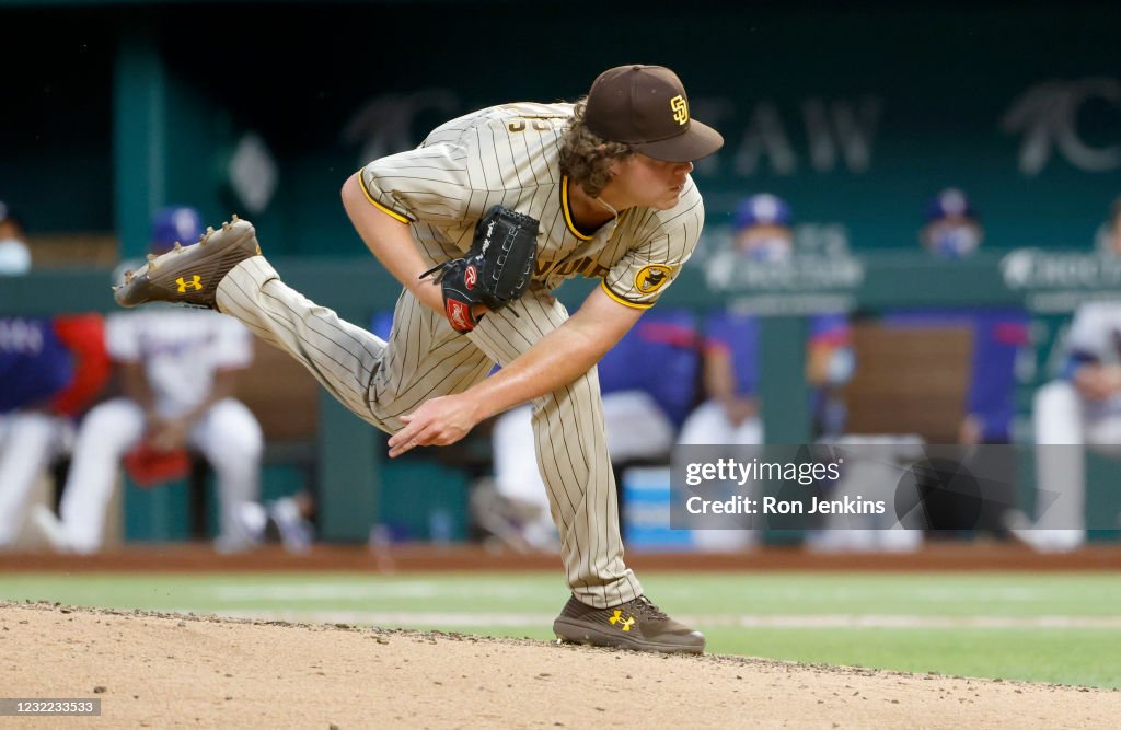 San Diego Padres v Texas Rangers