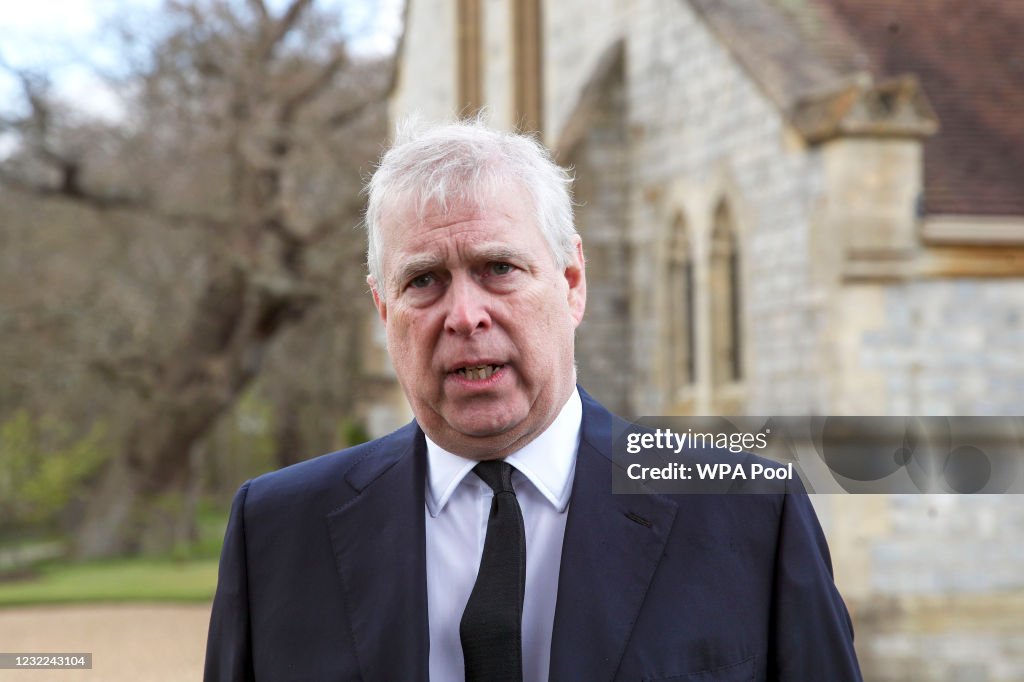 Royal Family Attend Sunday Service In Windsor