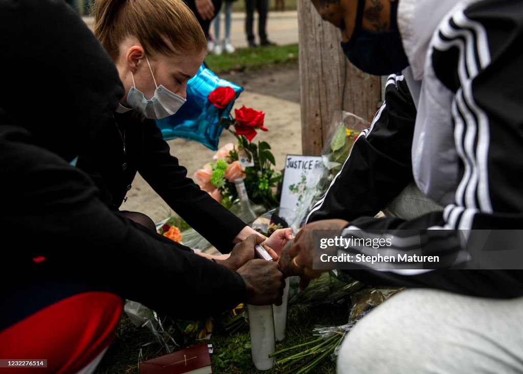 Police Shooting Near Minneapolis Sparks Protest