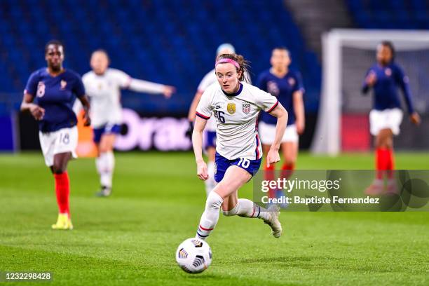 Rose LAVELLE of United States during the International soccer women friendly match between France and United States on April 13, 2021 in Le Havre,...