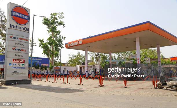 A fuel station looks deserted due to one-day strike called by... News Photo  - Getty Images
