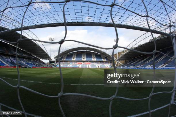 General view of The John Smith's Stadium the home of Huddersfield Town during the Sky Bet Championship match between Huddersfield Town and AFC...