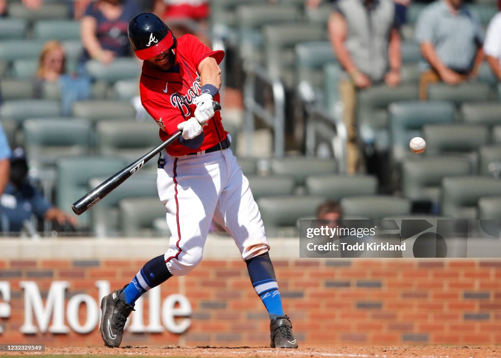 Miami Marlins v Atlanta Braves