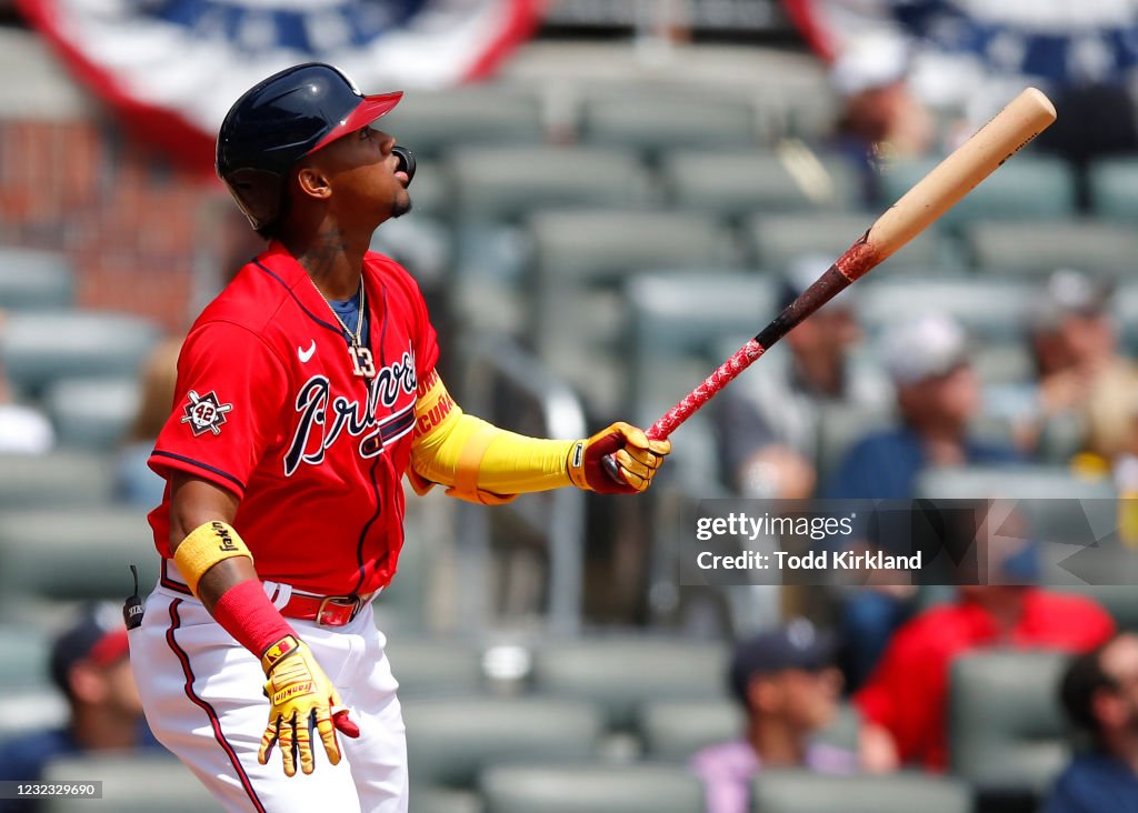 Miami Marlins v Atlanta Braves