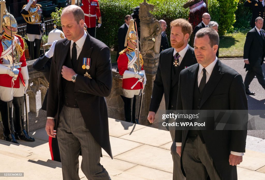 The Funeral Of Prince Philip, Duke Of Edinburgh Is Held In Windsor