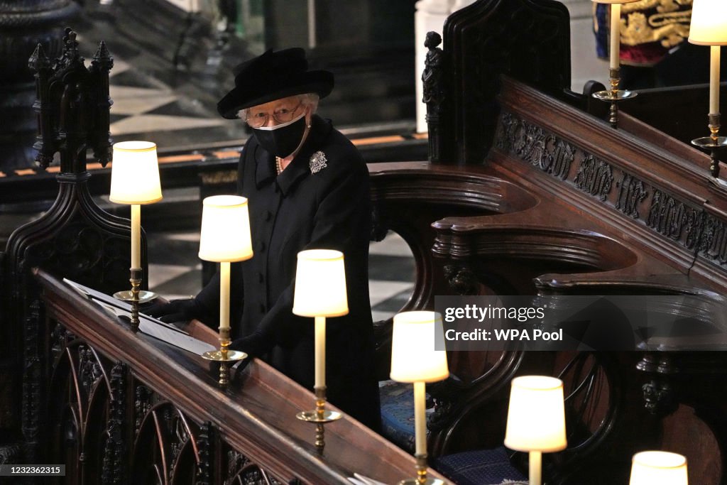 The Funeral Of Prince Philip, Duke Of Edinburgh Is Held In Windsor