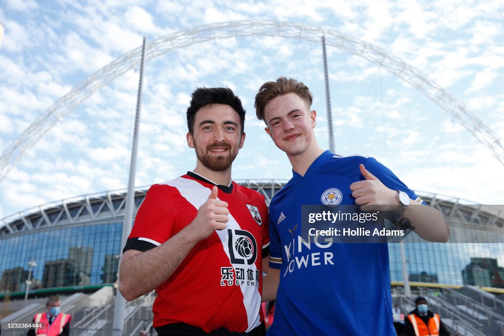 Fans Attend FA Cup Semi-Final As Part Of Government's Events Research Programme