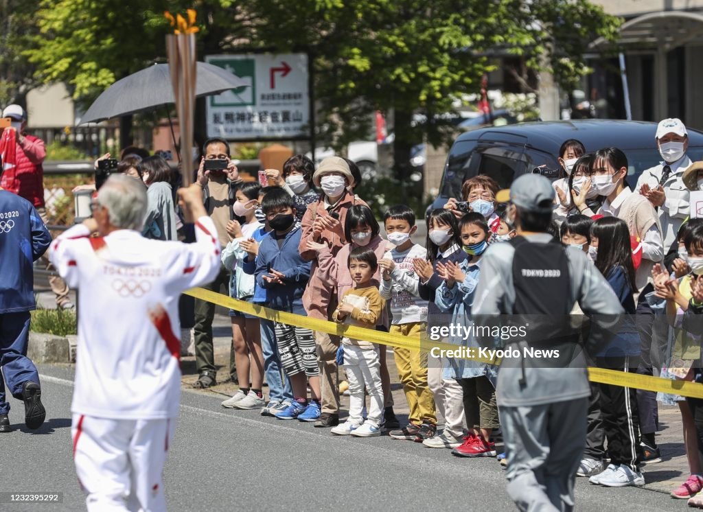 Tokyo Olympic torch relay