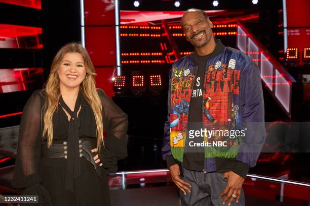 Knockout Reality" Episode 2010 -- Pictured: Kelly Clarkson, Snoop Dogg --