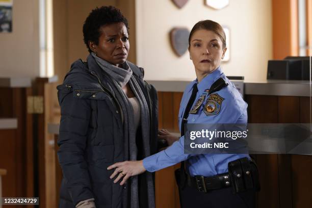 Anne" Episode 813 -- Pictured: LaChanze as Anne, Kathryn Erbe as Lois --