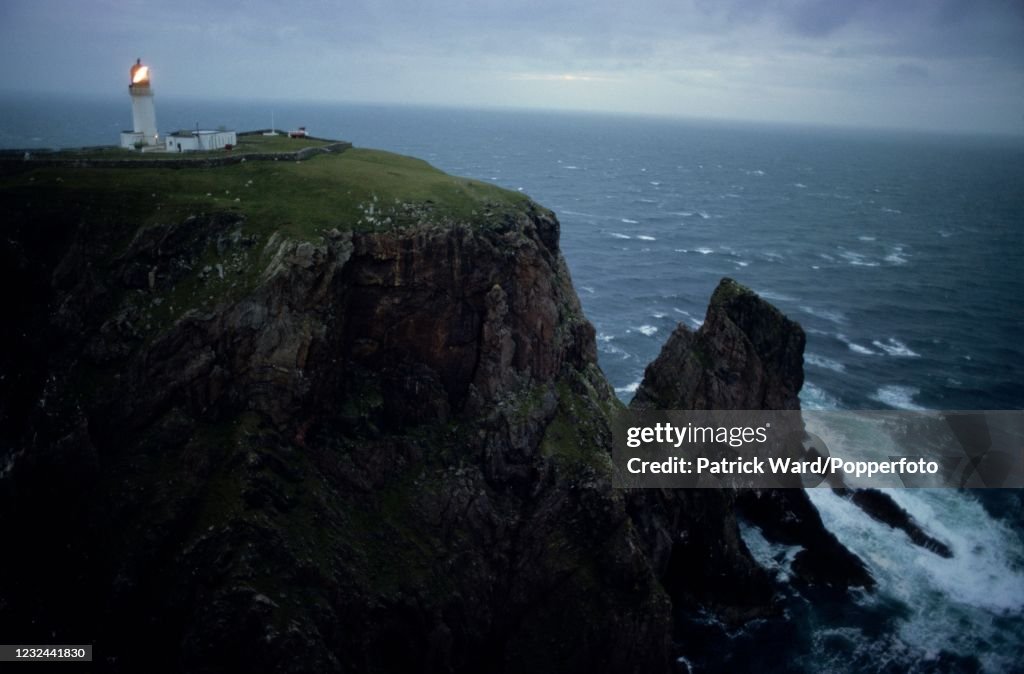 Cape Wrath Lighthouse In The Scottish Highlands