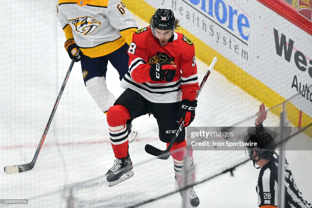 NHL: APR 21 Predators at Blackhawks